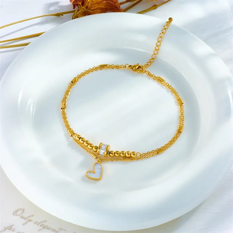 Fashion Jewelry Boho Classic Love Heart Ankle - Bellarte Enchanté Fashion Jewelry Boho Classic Love Heart Ankle